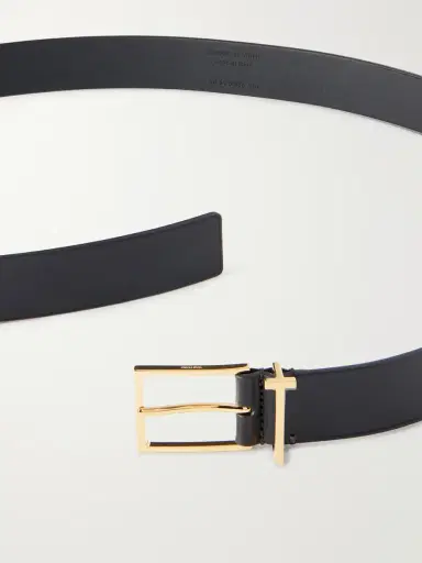 Tom Ford T Loop 2.8cm Leather Belt - Men | Thumbnail 3 Tom Ford T Loop 2.8cm Leather Belt - Men | Thumbnail 3
