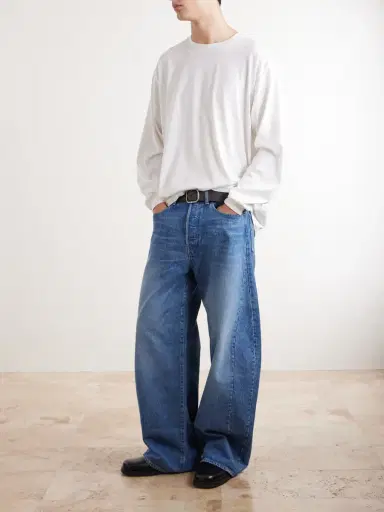 ssstein Deformation Panelled Wide-Leg Jeans - Men | Thumbnail 2