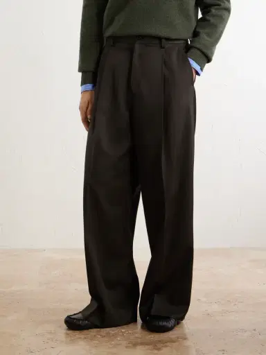 ssstein Wide-Leg Wool Trousers - Men | Thumbnail 3 ssstein Wide-Leg Wool Trousers - Men | Thumbnail 3