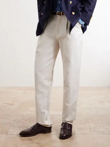 Brunello Cucinelli Leather Penny Loafers - Men | Thumbnail 2