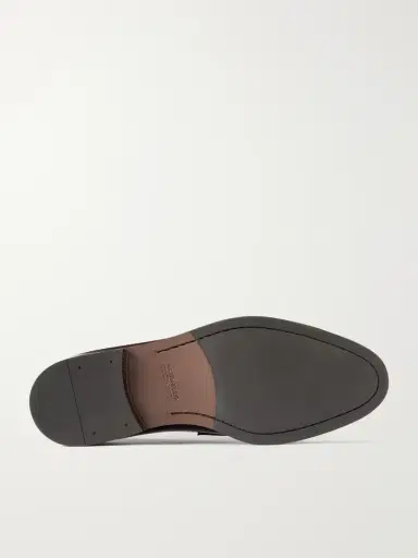 Brunello Cucinelli Leather Penny Loafers - Men | Thumbnail 3