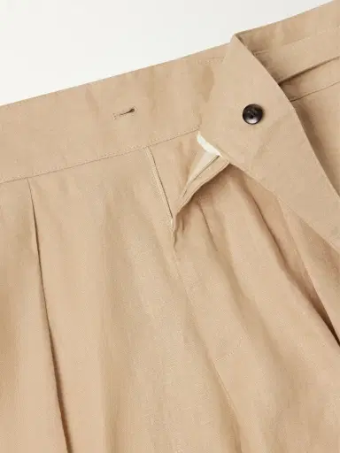 Polo Ralph Lauren Straight-Leg Pleated Linen Suit Trousers - Men | Thumbnail 6 Polo Ralph Lauren Straight-Leg Pleated Linen Suit Trousers - Men | Thumbnail 6