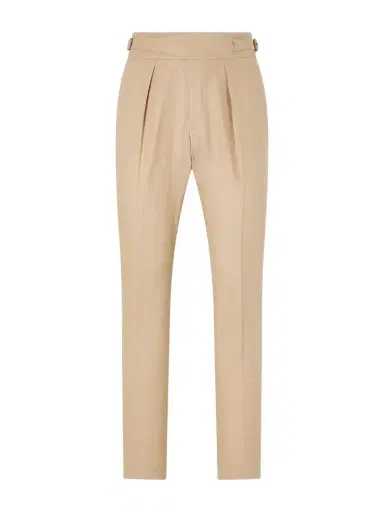 Polo Ralph Lauren Straight-Leg Pleated Linen Suit Trousers - Men | Thumbnail 1 Polo Ralph Lauren Straight-Leg Pleated Linen Suit Trousers - Men | Thumbnail 1
