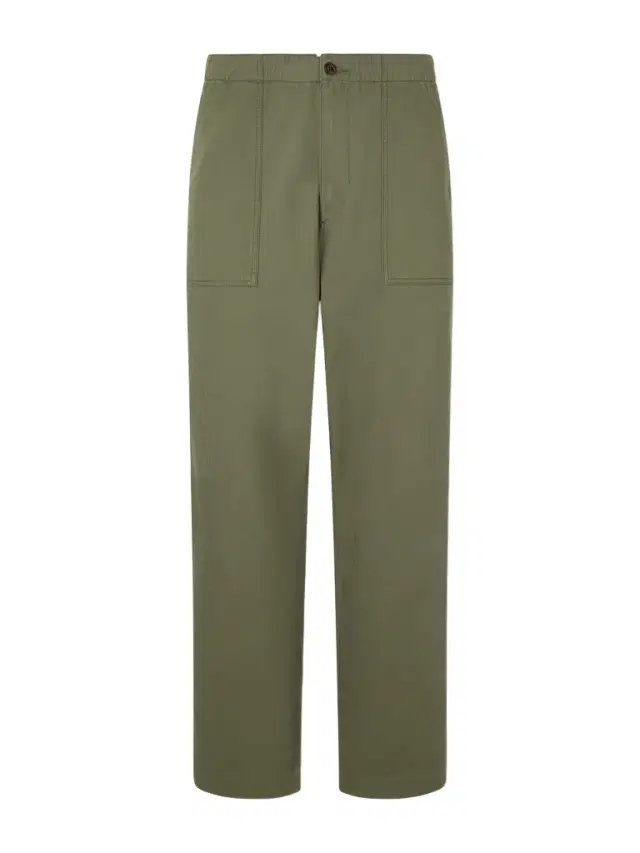 Straight-Leg Cotton-Blend Cargo Trousers - Men