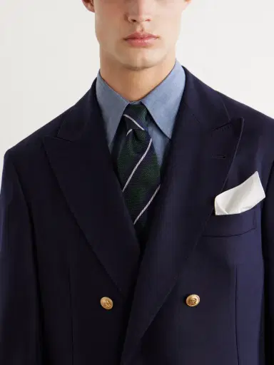 dunhill 9.5cm Striped Silk Tie - Men | Thumbnail 3 dunhill 9.5cm Striped Silk Tie - Men | Thumbnail 3