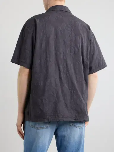 Neighborhood Camp-Collar Cotton-Jacquard Shirt - Men | Thumbnail 4
