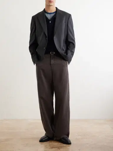 A.P.C. Riou Virgin Wool Polo Shirt - Men | Thumbnail 2 A.P.C. Riou Virgin Wool Polo Shirt - Men | Thumbnail 2