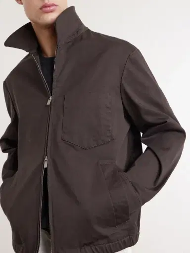 Barena Cotton-Blend Gabardine Blouson Jacket - Men | Thumbnail 5