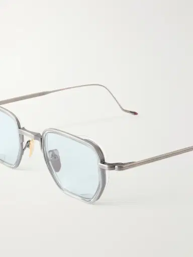 Jacques Marie Mage Atkins D-Frame Silver-Tone Sunglasses - Men | Thumbnail 2 Jacques Marie Mage Atkins D-Frame Silver-Tone Sunglasses - Men | Thumbnail 2