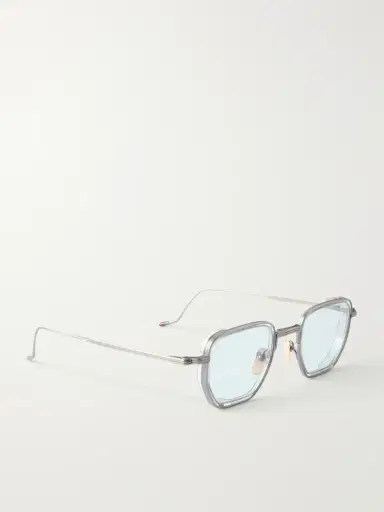 Jacques Marie Mage Atkins D-Frame Silver-Tone Sunglasses - Men | Thumbnail 3 Jacques Marie Mage Atkins D-Frame Silver-Tone Sunglasses - Men | Thumbnail 3
