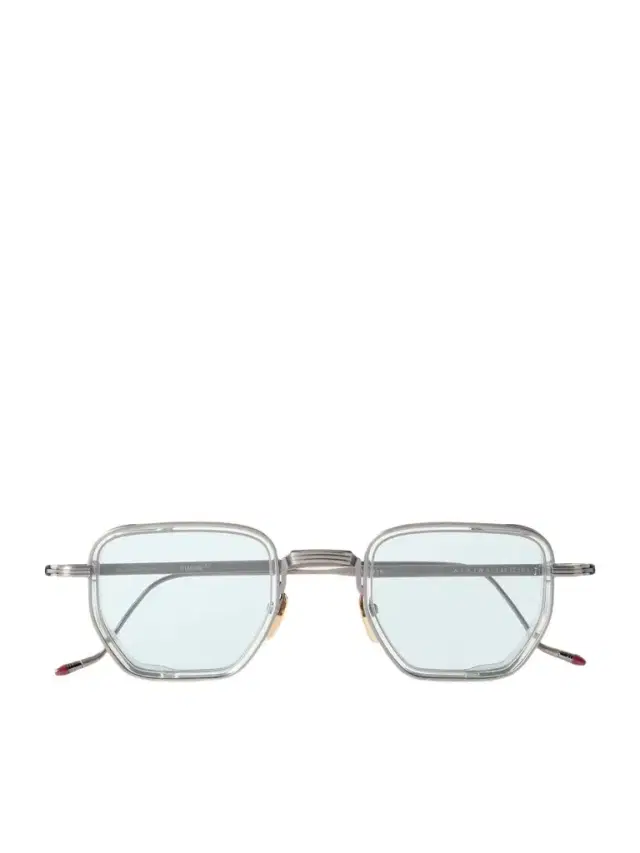 Jacques Marie Mage Atkins D-Frame Silver-Tone Sunglasses - Men