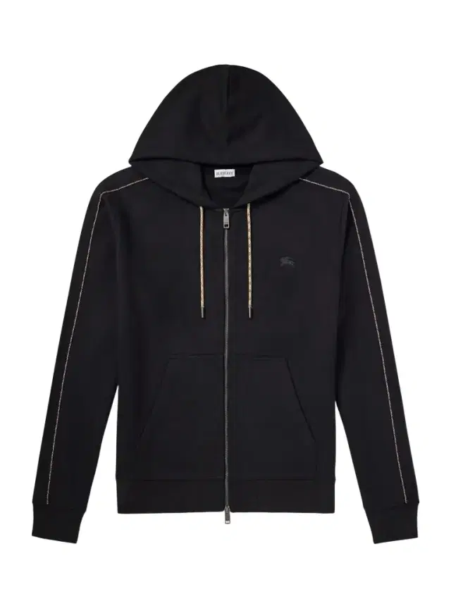 Burberry Logo-Embroidered Cotton-Jersey Zip-Up Hoodie - Men