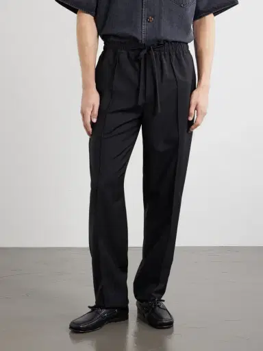 Valentino Garavani Straight-Leg Wool and Cashmere-Blend Trousers - Men | Thumbnail 3 Valentino Garavani Straight-Leg Wool and Cashmere-Blend Trousers - Men | Thumbnail 3