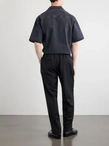 Valentino Garavani Straight-Leg Wool and Cashmere-Blend Trousers - Men | Thumbnail 4 Valentino Garavani Straight-Leg Wool and Cashmere-Blend Trousers - Men | Thumbnail 4