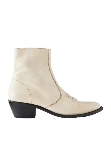 Enfants Riches Déprimés Kansas Embroidered Leather Chelsea Boots - Men | Thumbnail 1