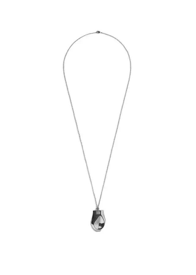 Khaite Keefe Pendant In Silver