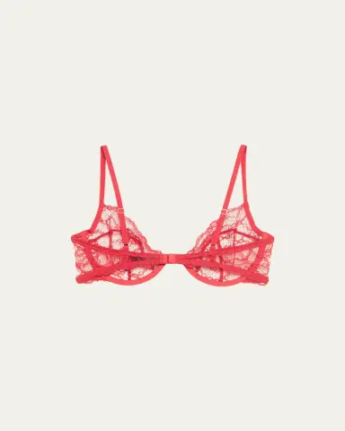 Kiki de Montparnasse Mon Cherie Lace Bra | Thumbnail 4