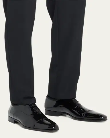 Magnanni Men's Jadiel Patent Cap-Toe Oxfords | Thumbnail 2