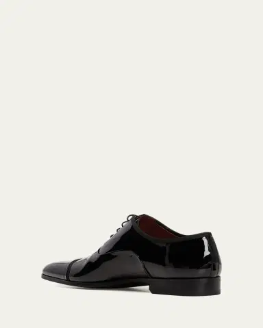 Magnanni Men's Jadiel Patent Cap-Toe Oxfords | Thumbnail 4
