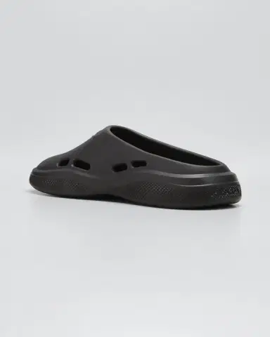 Prada Molded Rubber Comfort Mules | Thumbnail 2