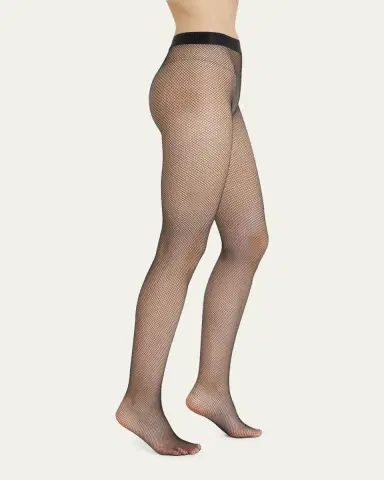 Wolford Matte Fishnet Tights | Thumbnail 2