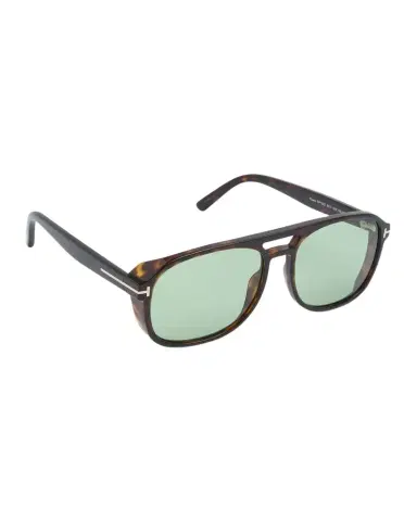 Tom Ford Havana Logo Acetate Aviator Sunglasses | Thumbnail 1 Tom Ford Havana Logo Acetate Aviator Sunglasses | Thumbnail 1