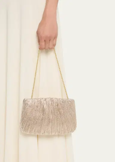 Loeffler Randall Brit Pleated Flat Clutch Bag | Thumbnail 2 Loeffler Randall Brit Pleated Flat Clutch Bag | Thumbnail 2
