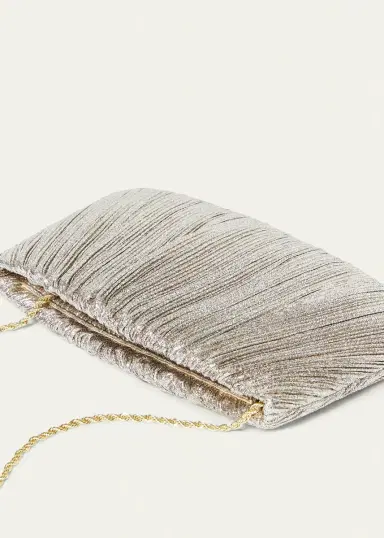 Loeffler Randall Brit Pleated Flat Clutch Bag | Thumbnail 4 Loeffler Randall Brit Pleated Flat Clutch Bag | Thumbnail 4