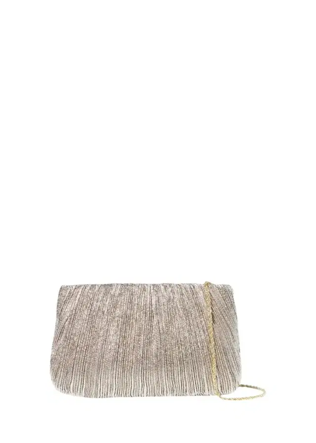 Brit Pleated Flat Clutch Bag