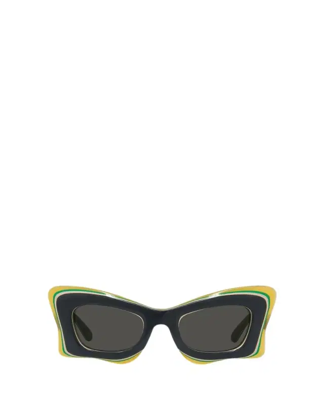 Loewe Multicolor Acetate Butterfly Sunglasses
