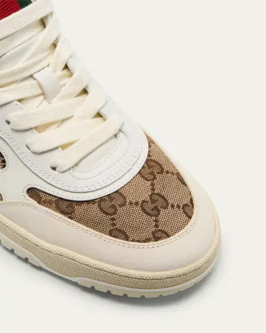 Gucci ReWeb GG Low-Top Leather Sneakers | Thumbnail 5