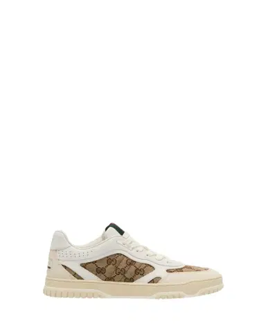 Gucci ReWeb GG Low-Top Leather Sneakers | Thumbnail 1
