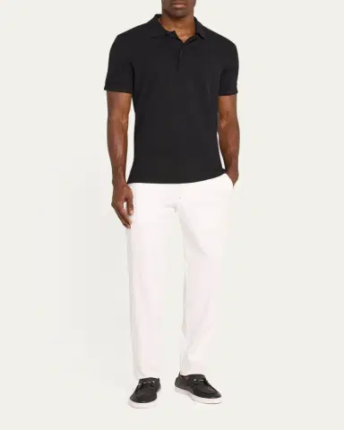 Christian Louboutin Men's Chambeliboat Leather Slip-On | Thumbnail 3