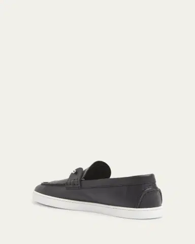 Christian Louboutin Men's Chambeliboat Leather Slip-On | Thumbnail 4