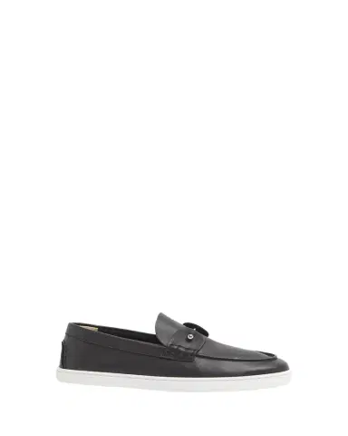 Christian Louboutin Men's Chambeliboat Leather Slip-On | Thumbnail 1