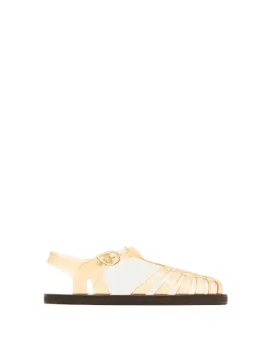 Ancient Greek Sandals Homeria Transparent Jelly Fisherman Sandals | Thumbnail 1