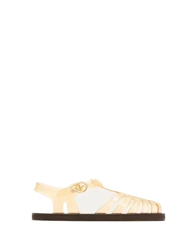 Ancient Greek Sandals Homeria Transparent Jelly Fisherman Sandals