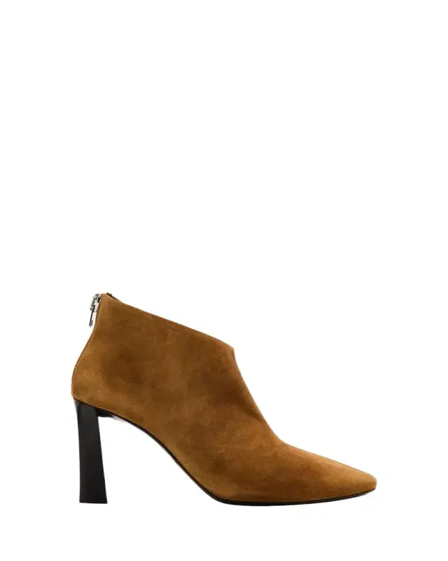 Sensorial Suede Leather Ankle Booties