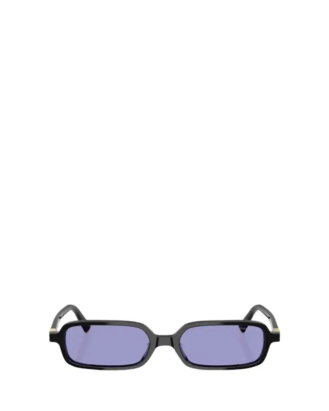 Miu Miu MU 11ZSF Acetate Rectangular Sunglasses