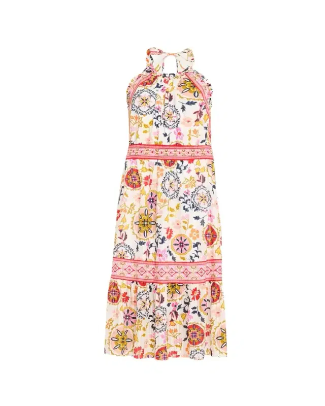 Delia Halter Midi Dress