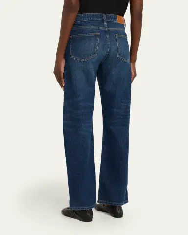 EB Denim Alida Mid-Rise Loose Bowed Jeans | Thumbnail 3 EB Denim Alida Mid-Rise Loose Bowed Jeans | Thumbnail 3