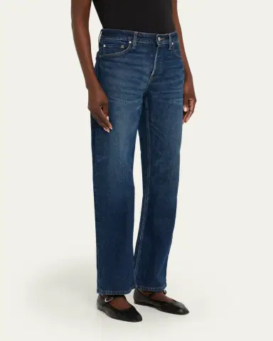 EB Denim Alida Mid-Rise Loose Bowed Jeans | Thumbnail 4 EB Denim Alida Mid-Rise Loose Bowed Jeans | Thumbnail 4