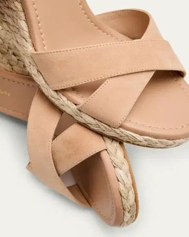 Stuart Weitzman Dayna Suede Crisscross Wedge Espadrilles | Thumbnail 8 Stuart Weitzman Dayna Suede Crisscross Wedge Espadrilles | Thumbnail 8