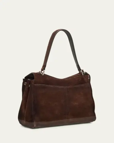 Balenciaga Rodeo Small Suede Top-Handle Bag | Thumbnail 3 Balenciaga Rodeo Small Suede Top-Handle Bag | Thumbnail 3
