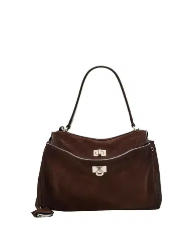 Balenciaga Rodeo Small Suede Top-Handle Bag | Thumbnail 1 Balenciaga Rodeo Small Suede Top-Handle Bag | Thumbnail 1