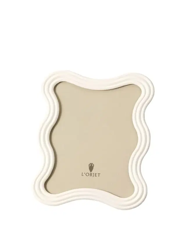 L'Objet Ripple Enamel Photo Frame, 5" x 7"