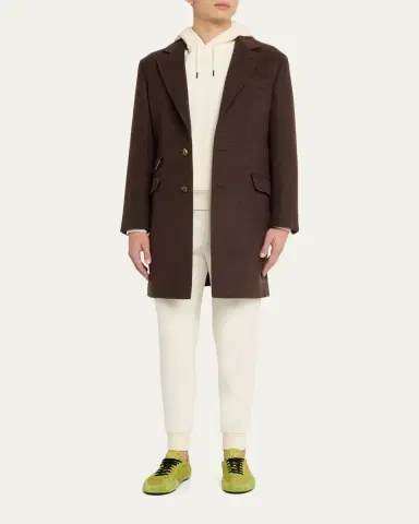 Prada Men's Collapse Nylon and Suede Low-Top Sneakers | Thumbnail 14