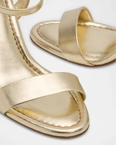 Christian Louboutin 85mm Jane Metallic Leather Ankle-Strap Sandals | Thumbnail 5 Christian Louboutin 85mm Jane Metallic Leather Ankle-Strap Sandals | Thumbnail 5
