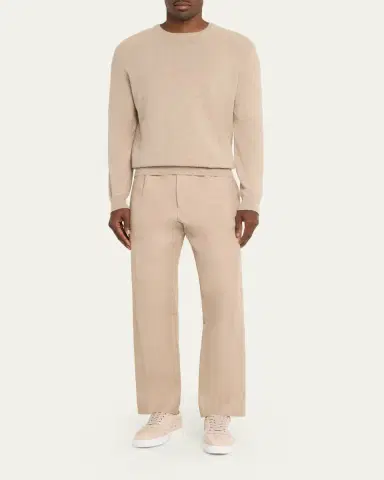 Christian Louboutin Men's Retero Nubuck Leather Low-Top Sneakers | Thumbnail 3 Christian Louboutin Men's Retero Nubuck Leather Low-Top Sneakers | Thumbnail 3