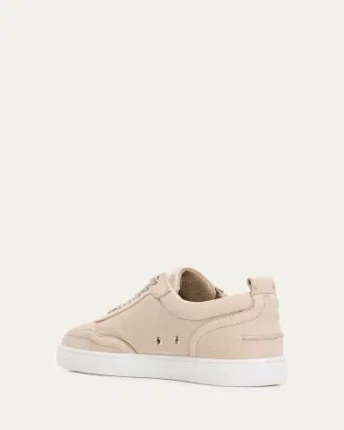 Christian Louboutin Men's Retero Nubuck Leather Low-Top Sneakers | Thumbnail 4 Christian Louboutin Men's Retero Nubuck Leather Low-Top Sneakers | Thumbnail 4